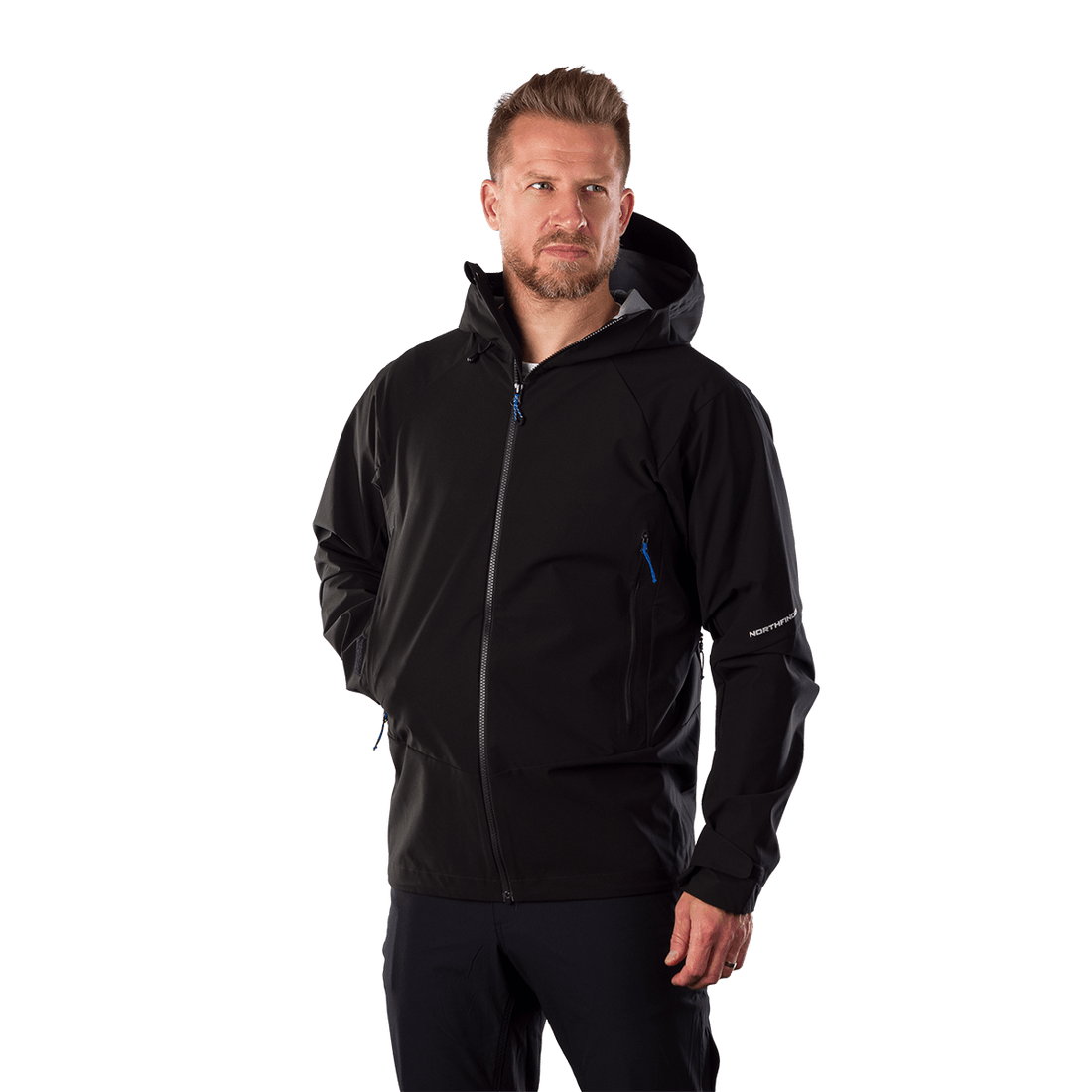 BU-5395OR men's outdoor windproof softshell jacket 3L LOUIE