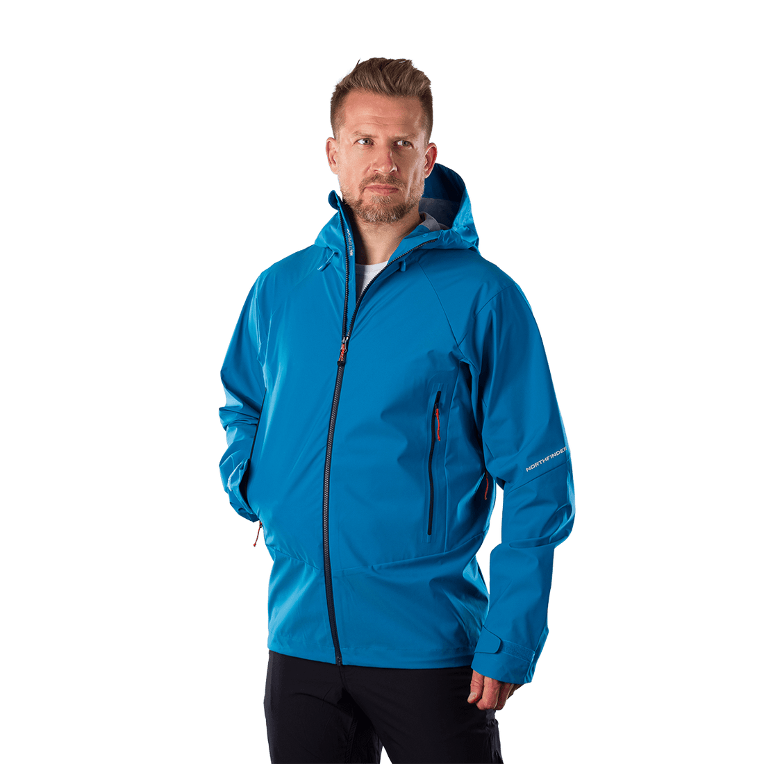 BU-5395OR men's outdoor windproof softshell jacket 3L LOUIE