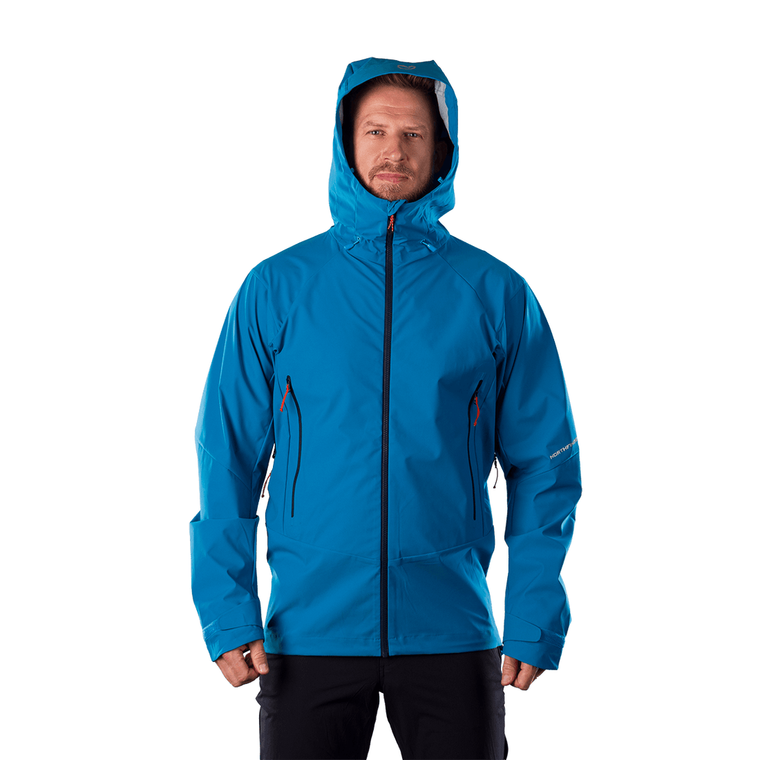BU-5395OR men's outdoor windproof softshell jacket 3L LOUIE