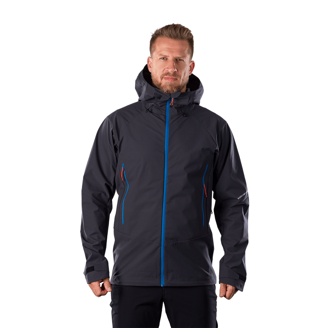 BU-5395OR men's outdoor windproof softshell jacket 3L LOUIE