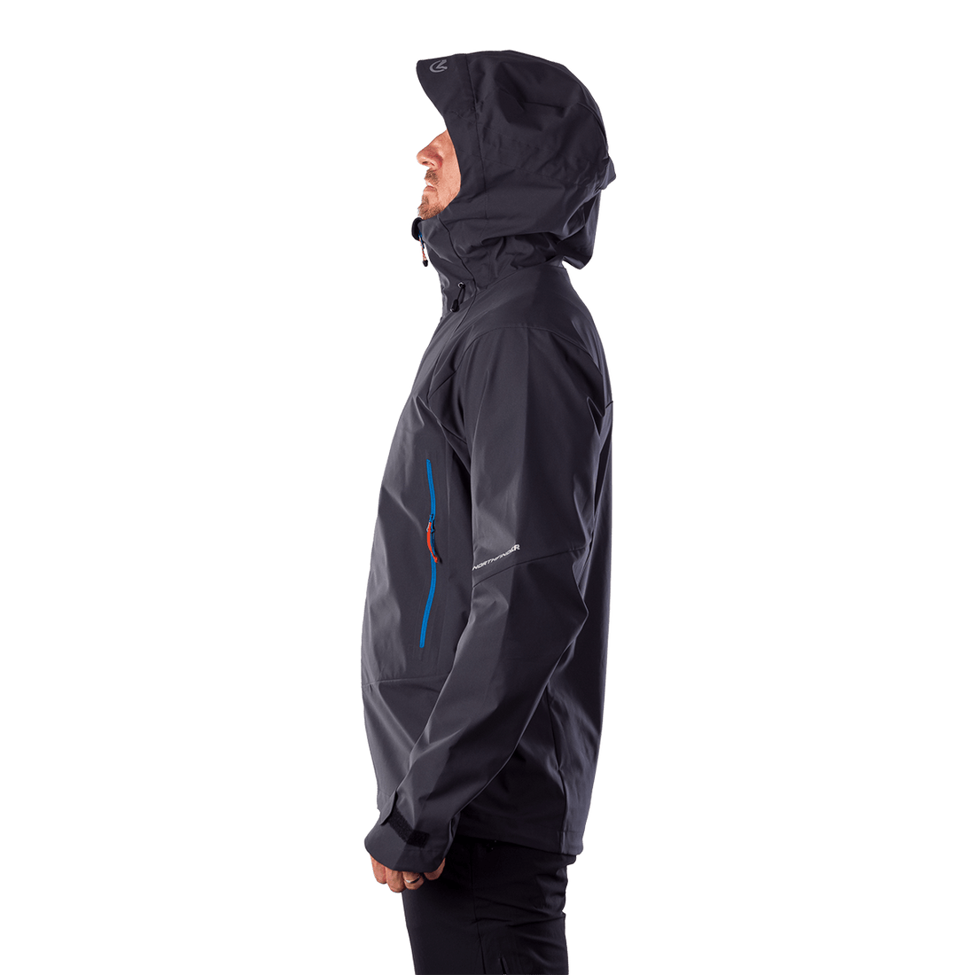 BU-5395OR men's outdoor windproof softshell jacket 3L LOUIE