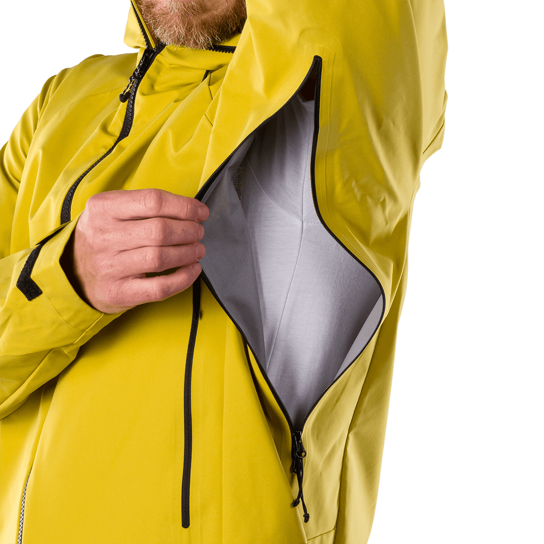 BU-5395OR men's outdoor windproof softshell jacket 3L LOUIE