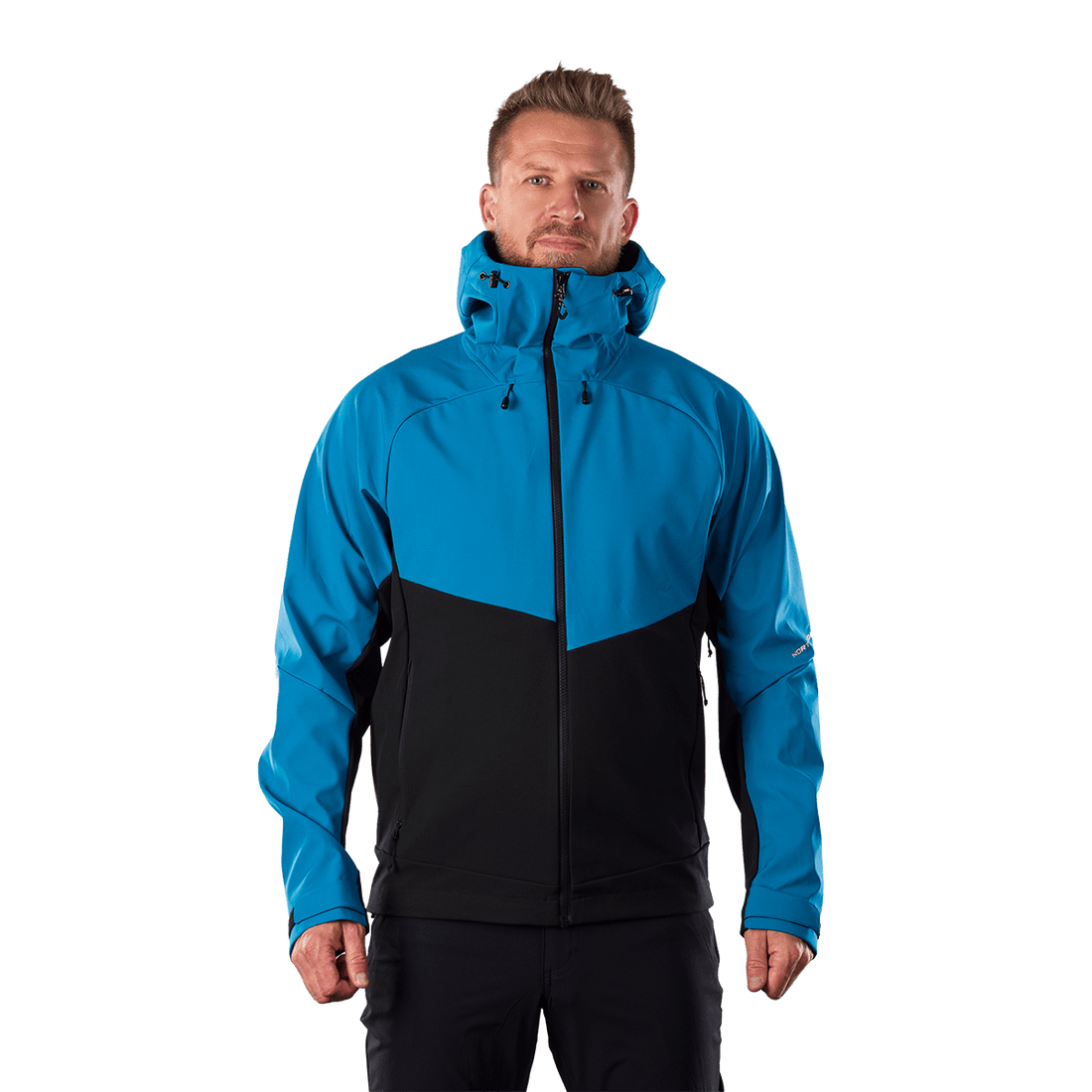 BU-5396OR men's outdoor softshell jacket 3L CLIFTON