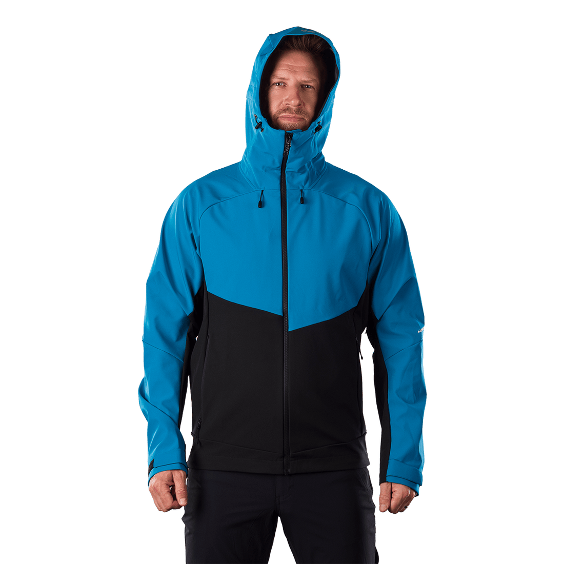BU-5396OR men's outdoor softshell jacket 3L CLIFTON