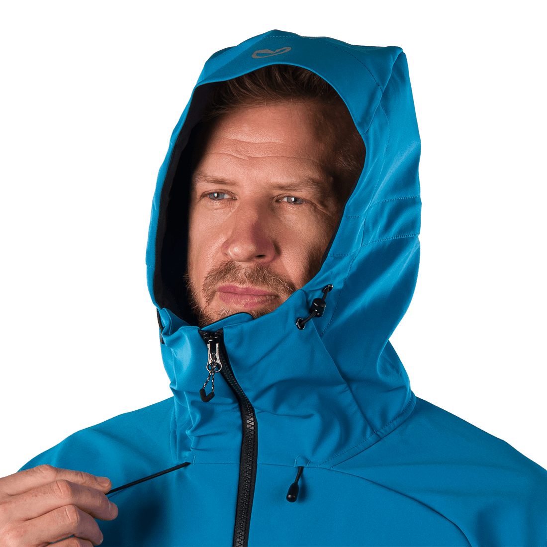 BU-5396OR men's outdoor softshell jacket 3L CLIFTON