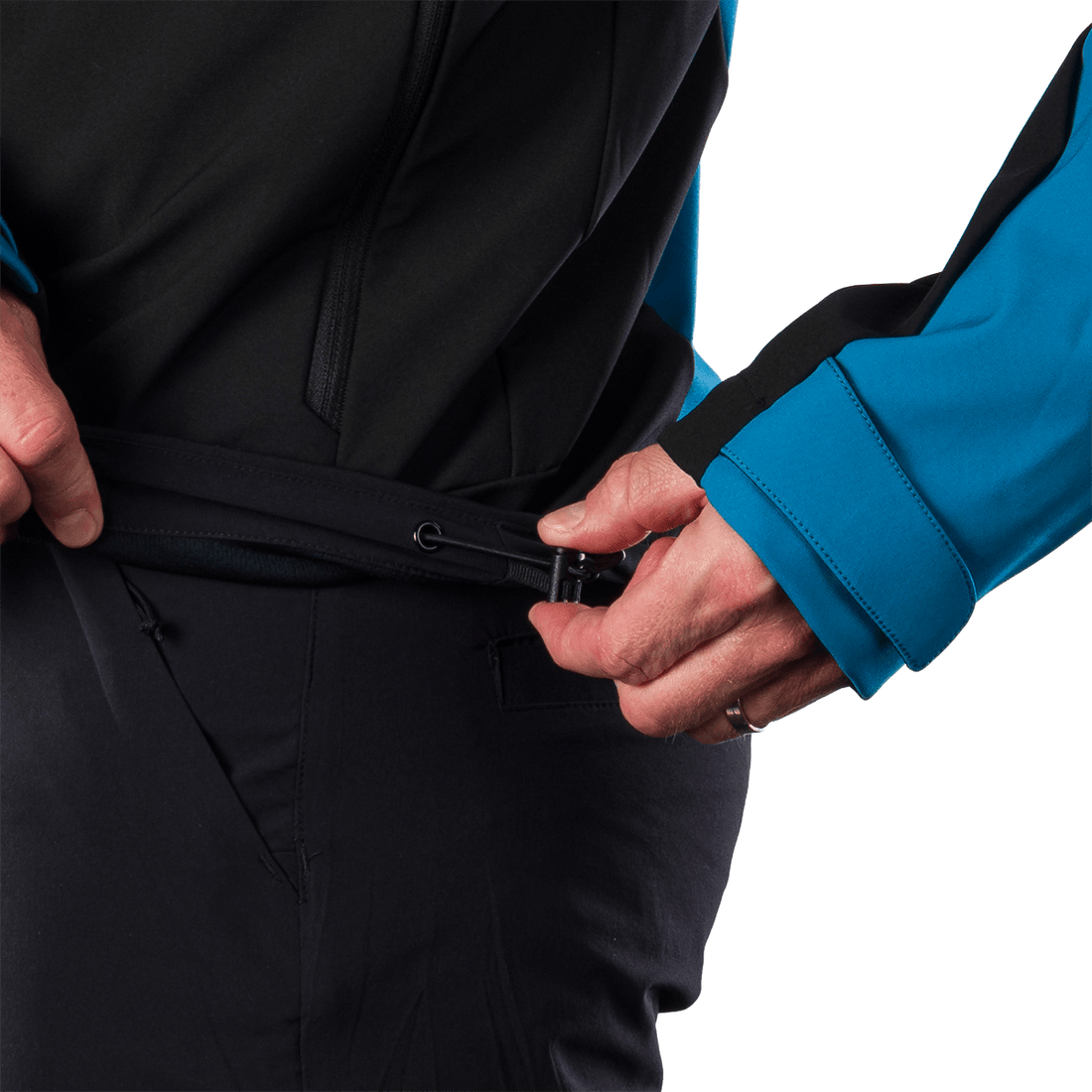 BU-5396OR men's outdoor softshell jacket 3L CLIFTON