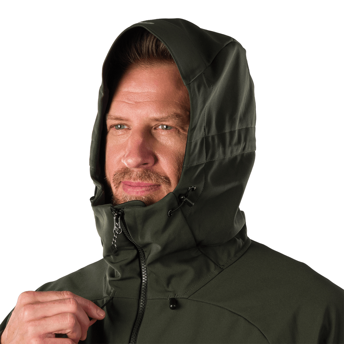 BU-5396OR men's outdoor softshell jacket 3L CLIFTON