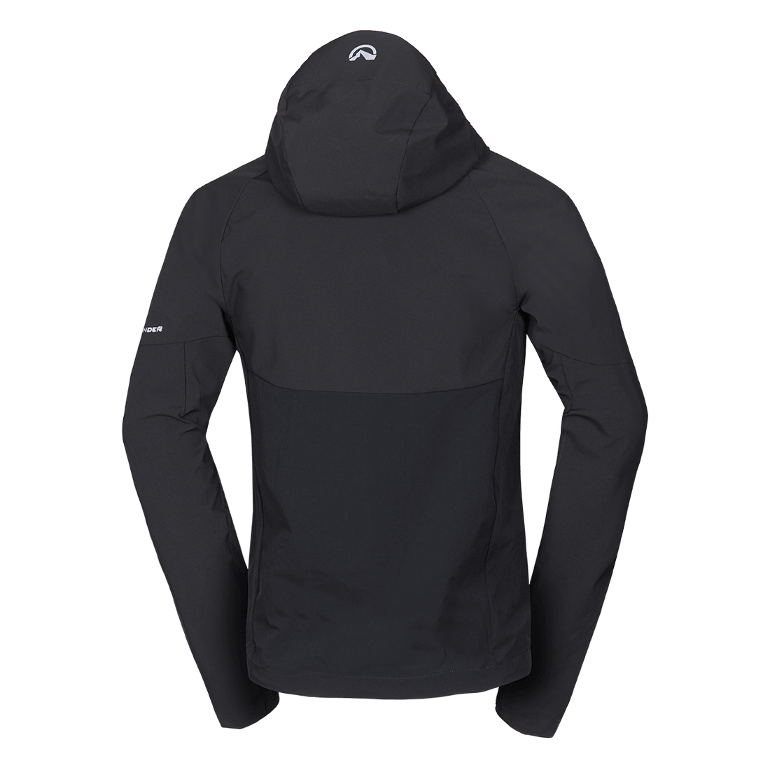 BU-5397OR men's trekking hybrid softshell jacket AMBROSE
