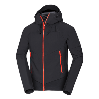 BU-5397OR men's trekking hybrid softshell jacket AMBROSE