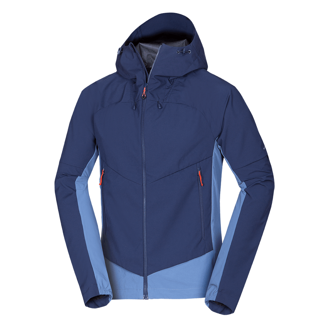 BU-5397OR men's trekking hybrid softshell jacket AMBROSE