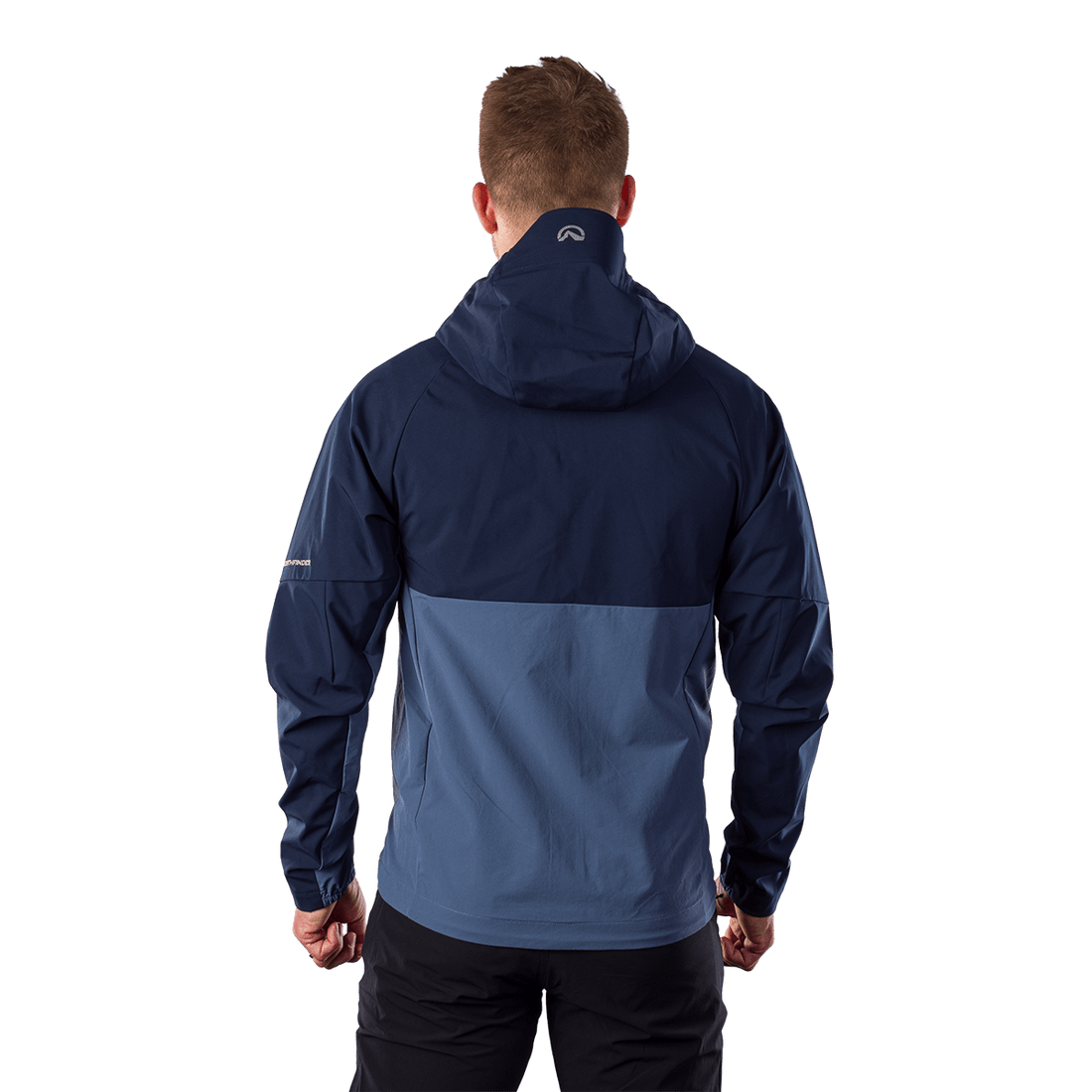 BU-5397OR men's trekking hybrid softshell jacket AMBROSE
