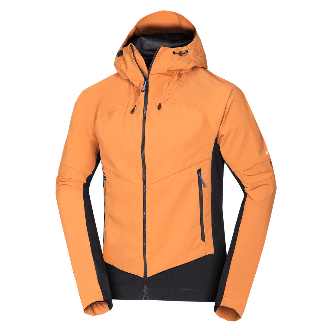 BU-5397OR men's trekking hybrid softshell jacket AMBROSE