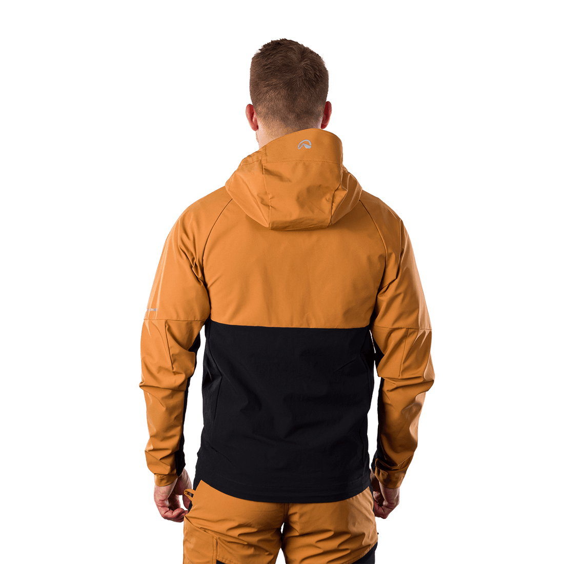 BU-5397OR men's trekking hybrid softshell jacket AMBROSE