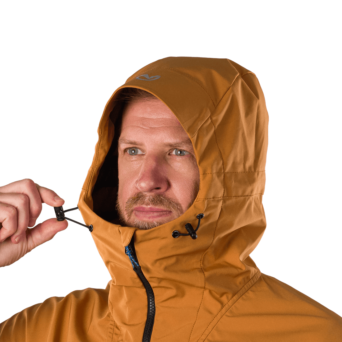 BU-5397OR men's trekking hybrid softshell jacket AMBROSE