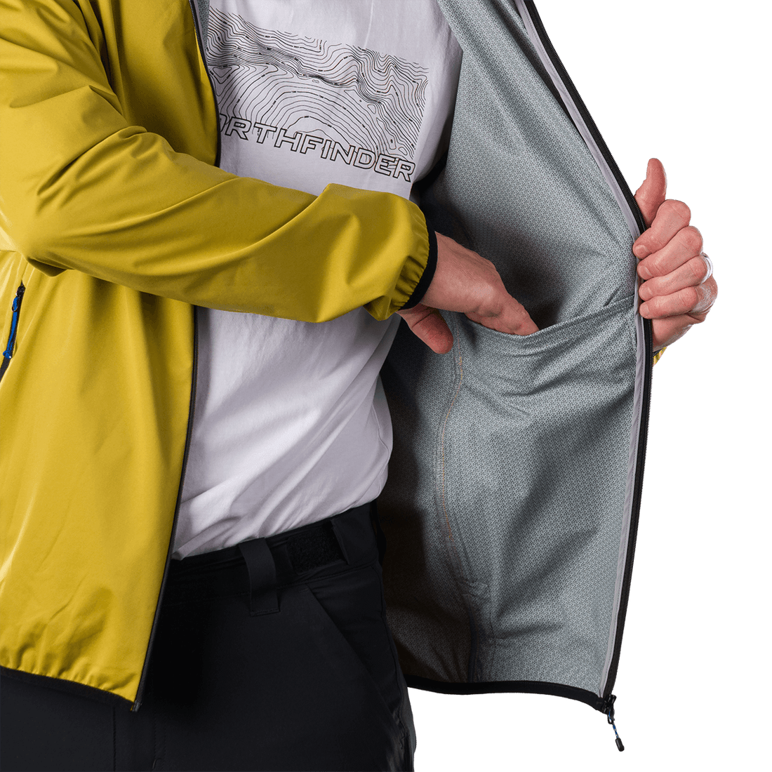 BU-5399OR men's lightweight jacket 2.5L BENEDICTO