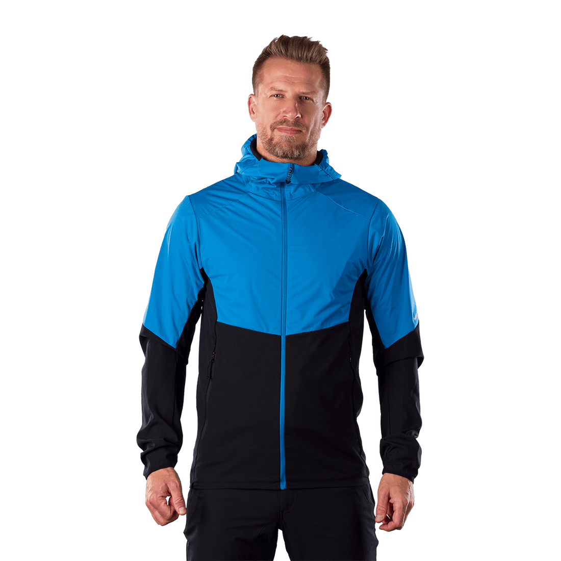 BU-5400OR men's trekking hybrid lightweight jacket BENJAMIN
