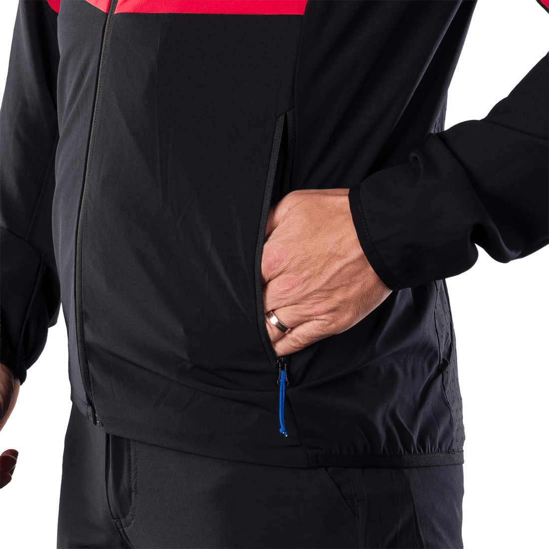 BU-5400OR men's trekking hybrid lightweight jacket BENJAMIN