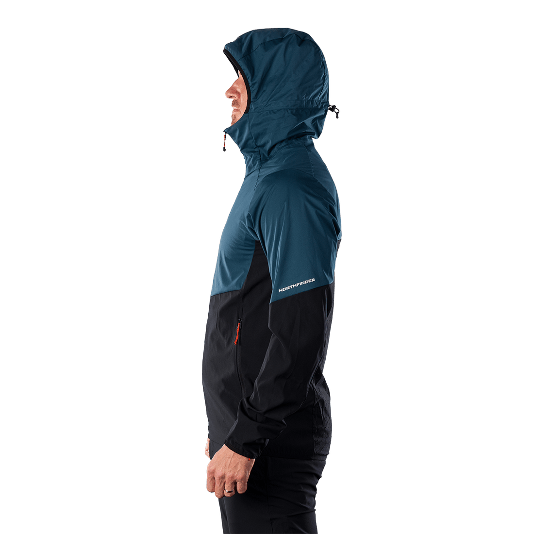 BU-5400OR men's trekking hybrid lightweight jacket BENJAMIN