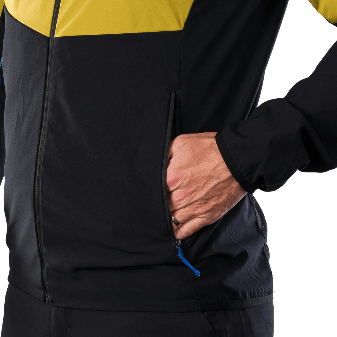 BU-5400OR men's trekking hybrid lightweight jacket BENJAMIN