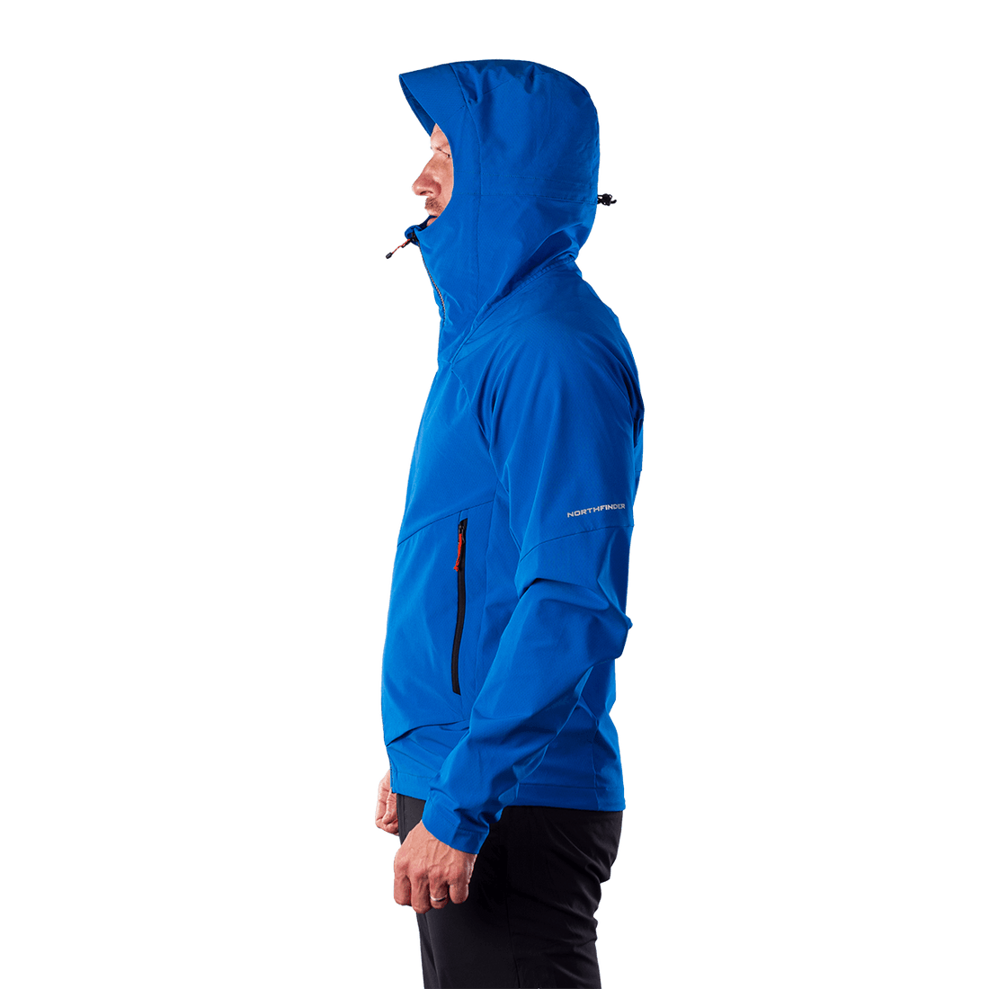 BU-5403OR men's trekking lightweight softshell jacket ABE