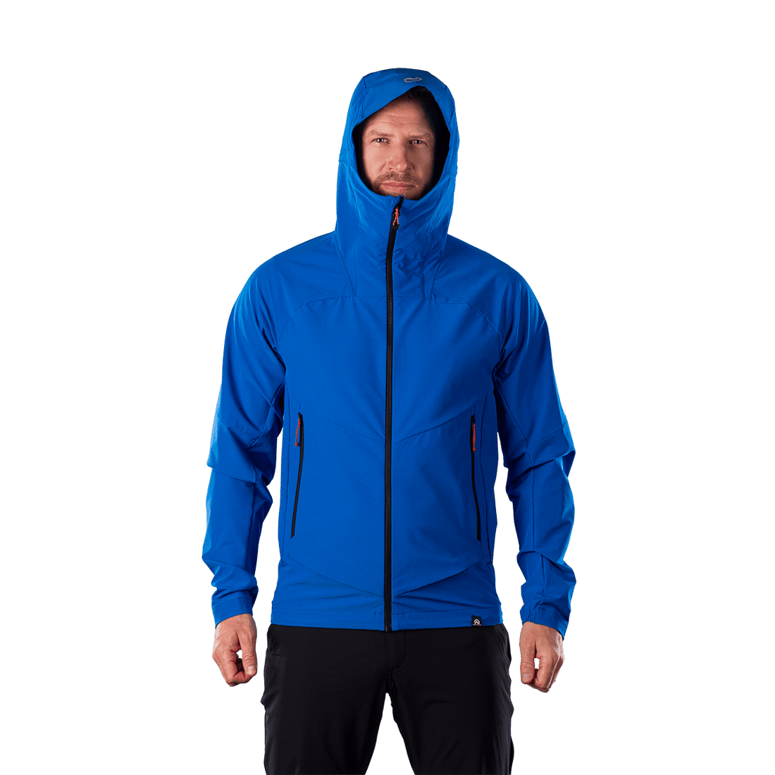 BU-5403OR men's trekking lightweight softshell jacket ABE