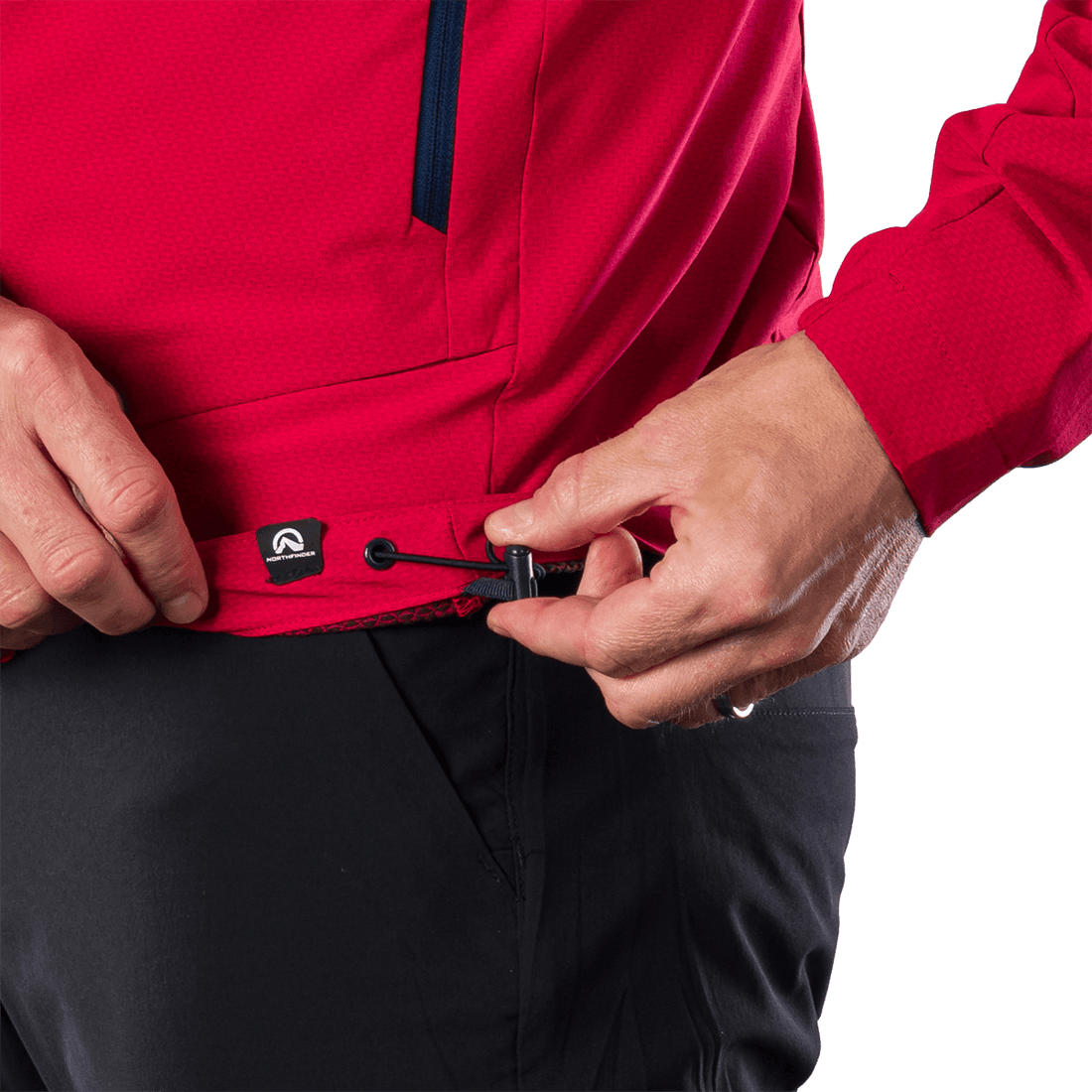 BU-5403OR men's trekking lightweight softshell jacket ABE