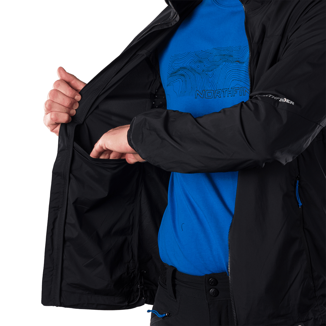 BU-5404OR men's ultra lightweight jacket DOCK