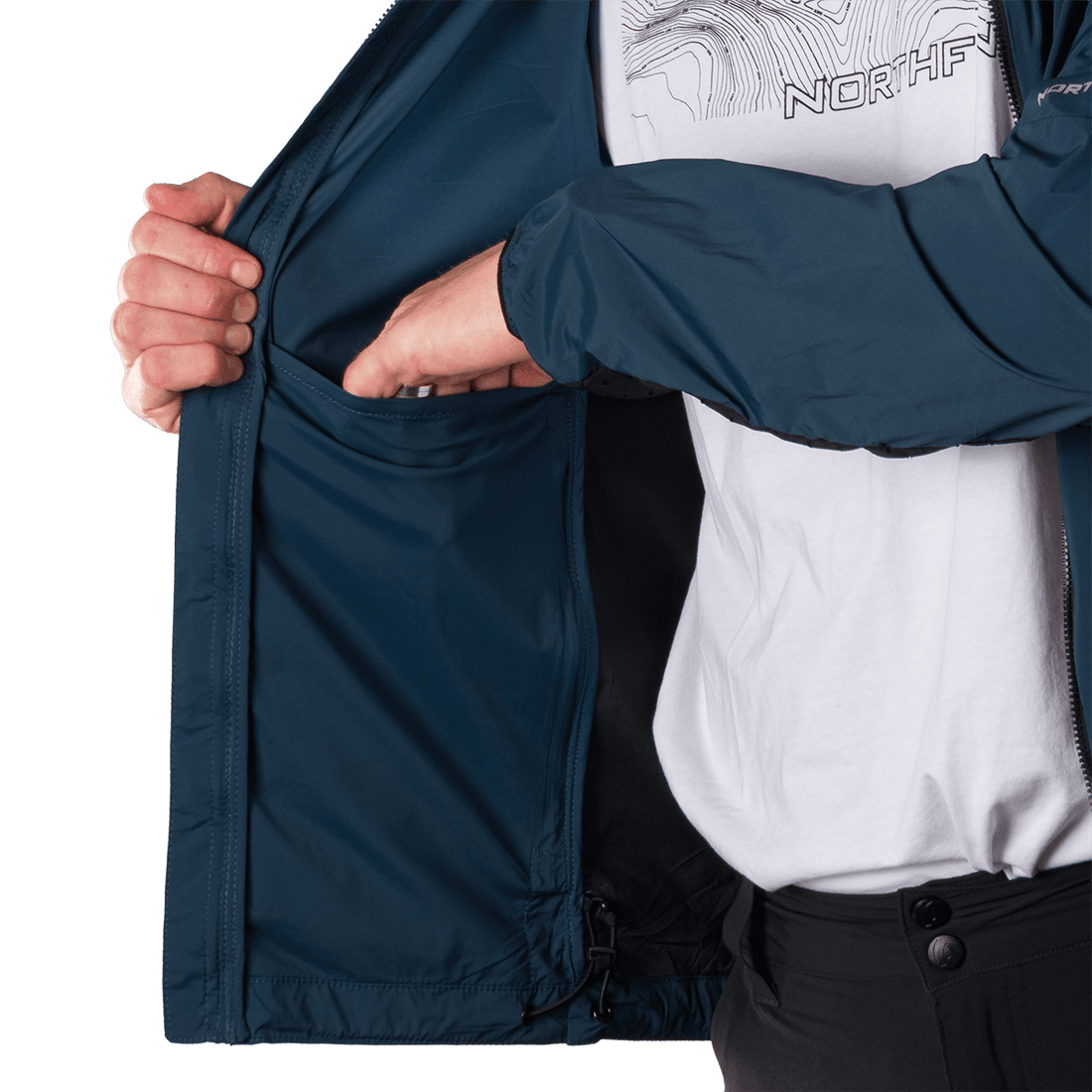 BU-5404OR men's ultra lightweight jacket DOCK