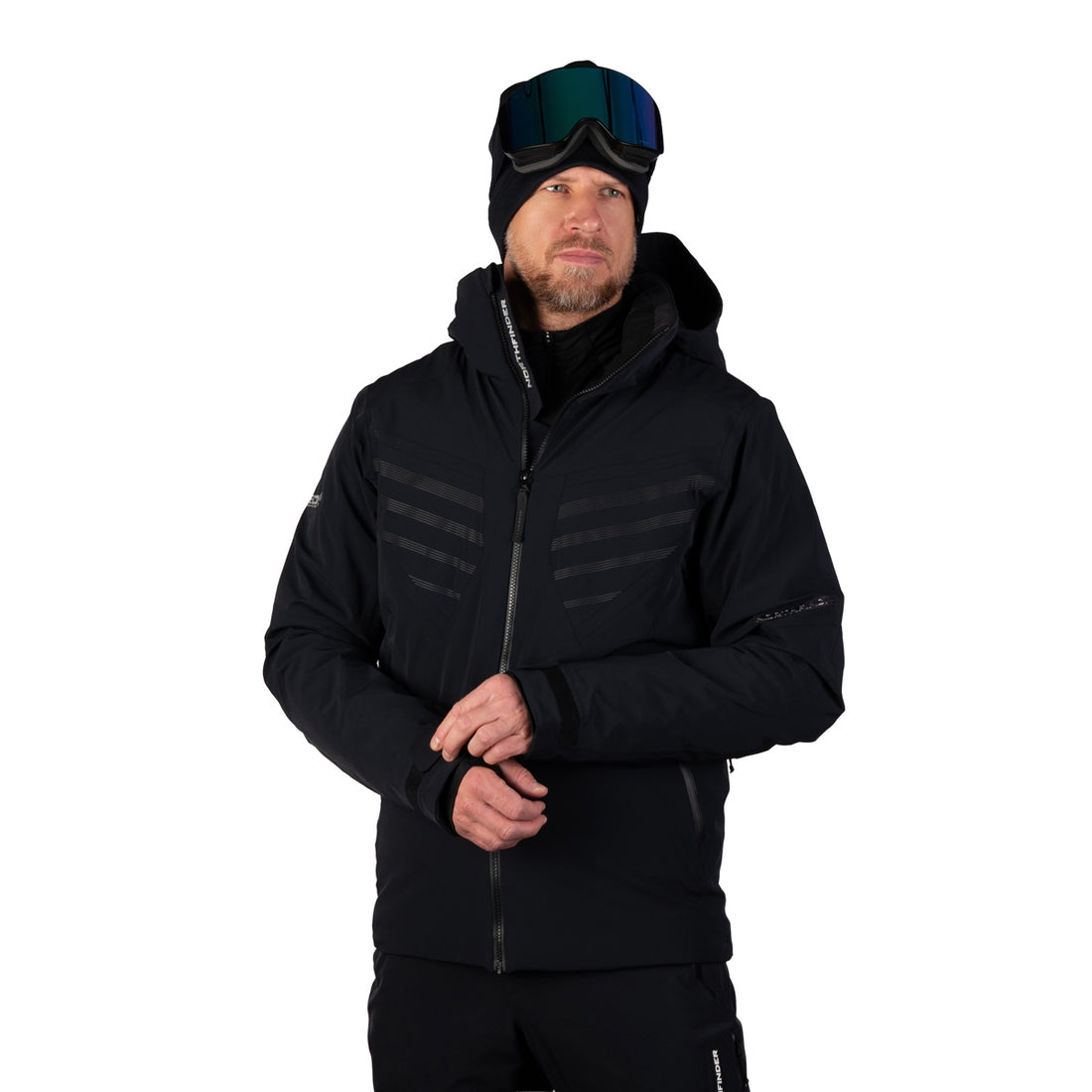 BU-5415SNW men's ski technical jacket fully featured FINNLEY