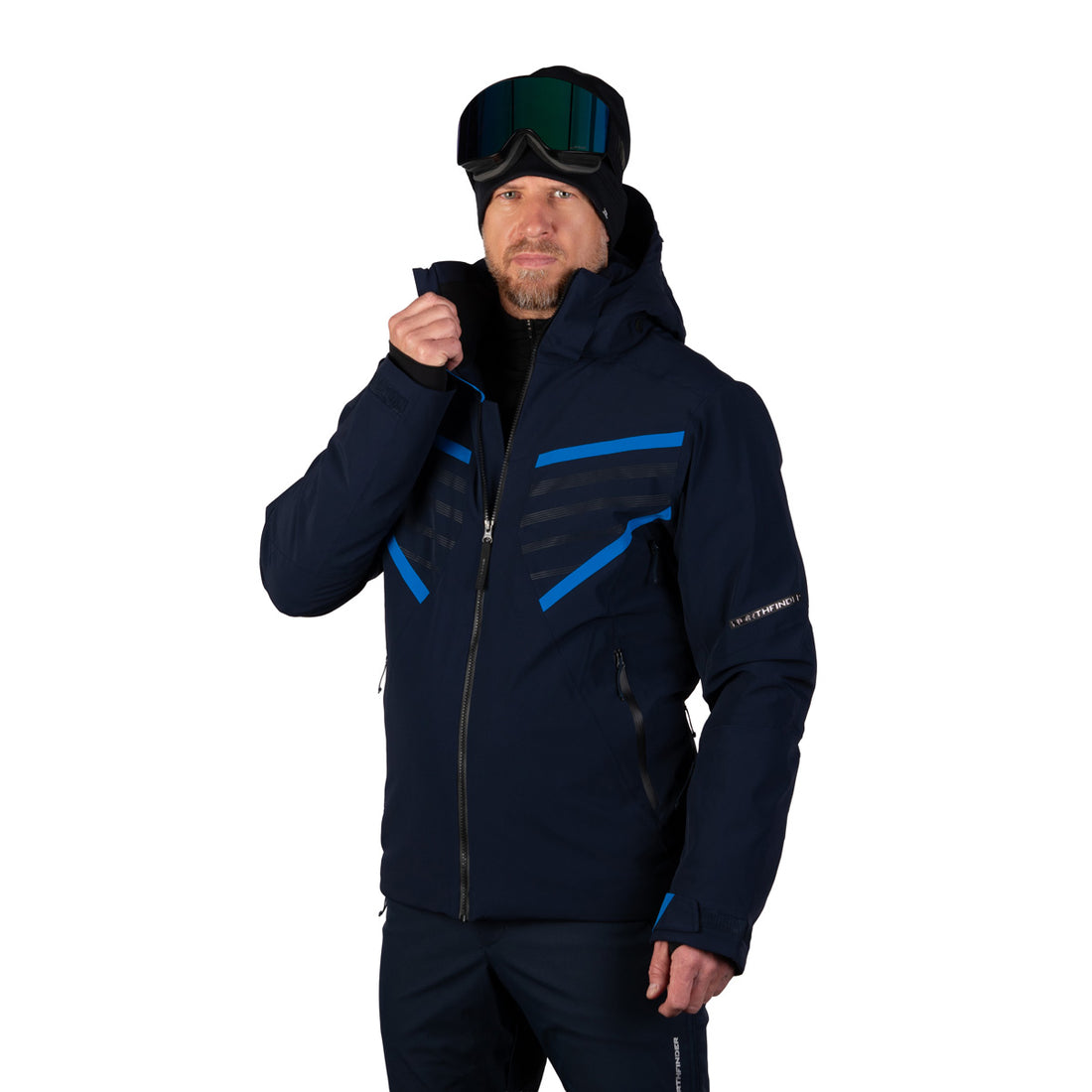 BU-5415SNW men's ski technical jacket fully featured FINNLEY
