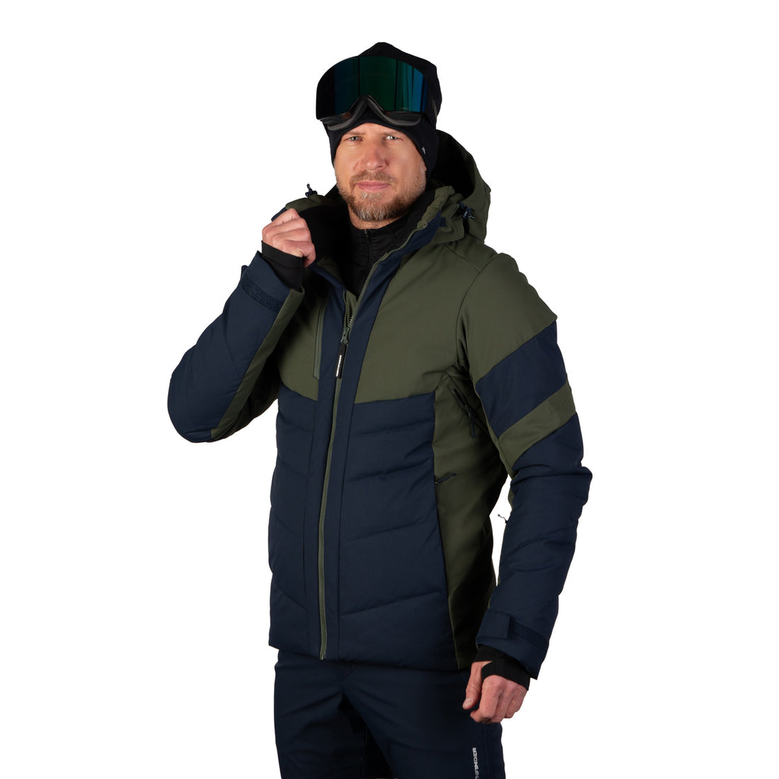 BU-5416SNW men's ski insulated comfort jacket RYAN 