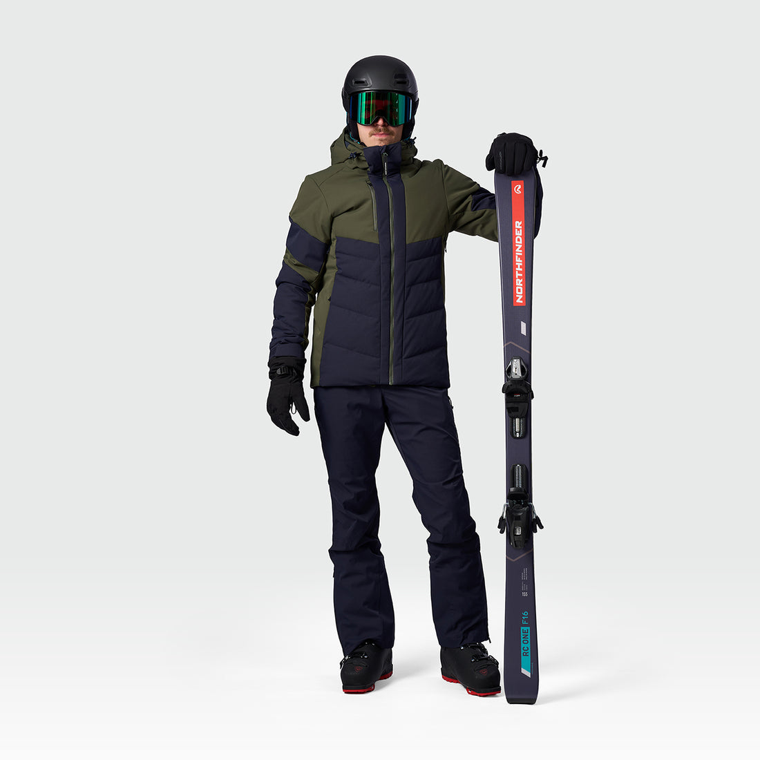 BU-5416SNW men's ski insulated comfort jacket RYAN 