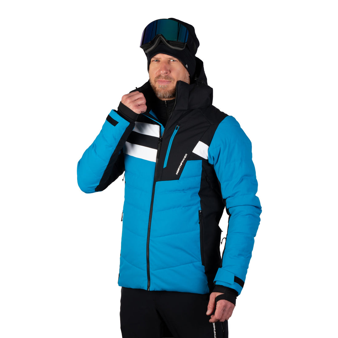 BU-5417SNW men's ski insulated comfort jacket AVERY 