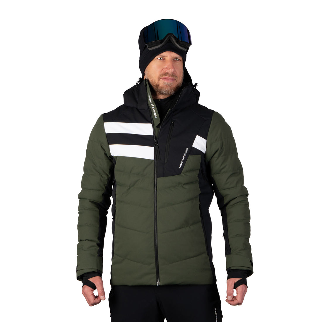 BU-5417SNW men's ski insulated comfort jacket AVERY 