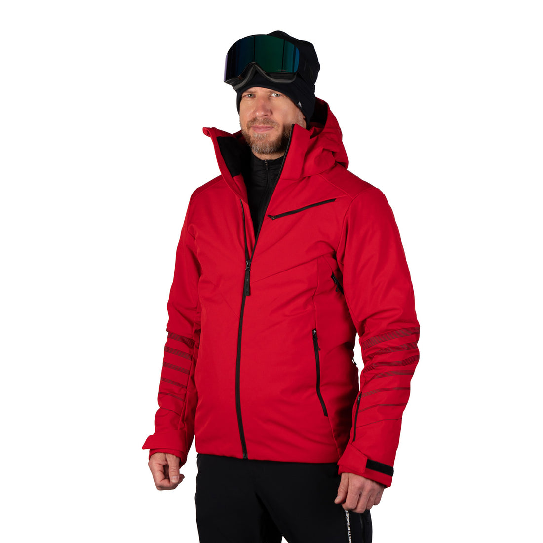 BU-5419SNW men's ski softshell insulated jacket ILMAR