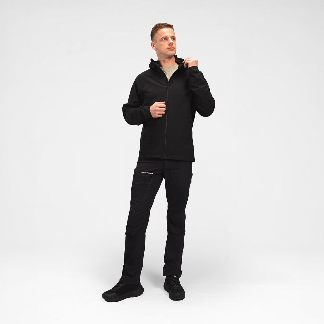 BU-5430OR men's trekking outershell jacket 2L VETERLIN