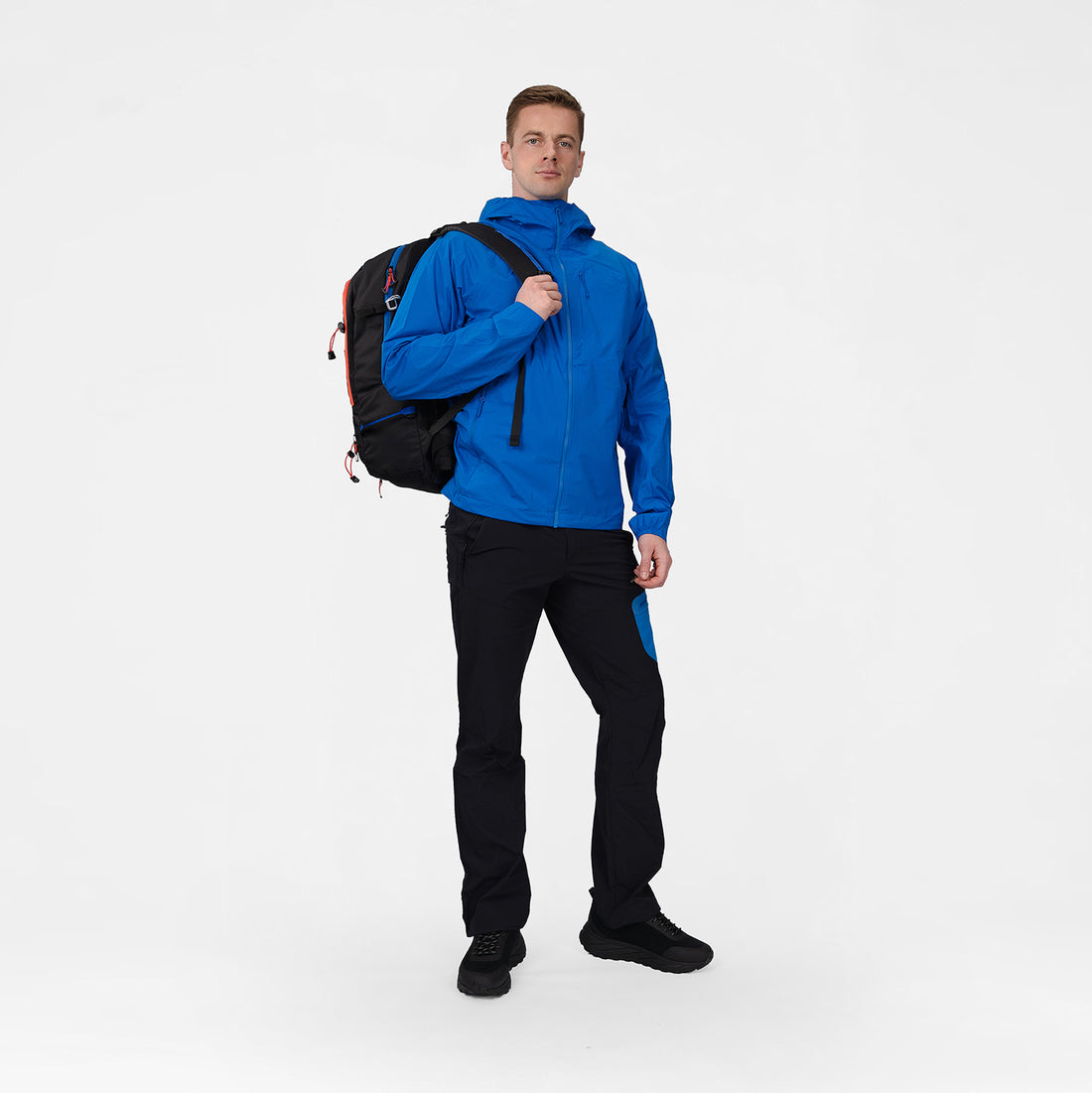 BU-5430OR men's trekking outershell jacket 2L VETERLIN