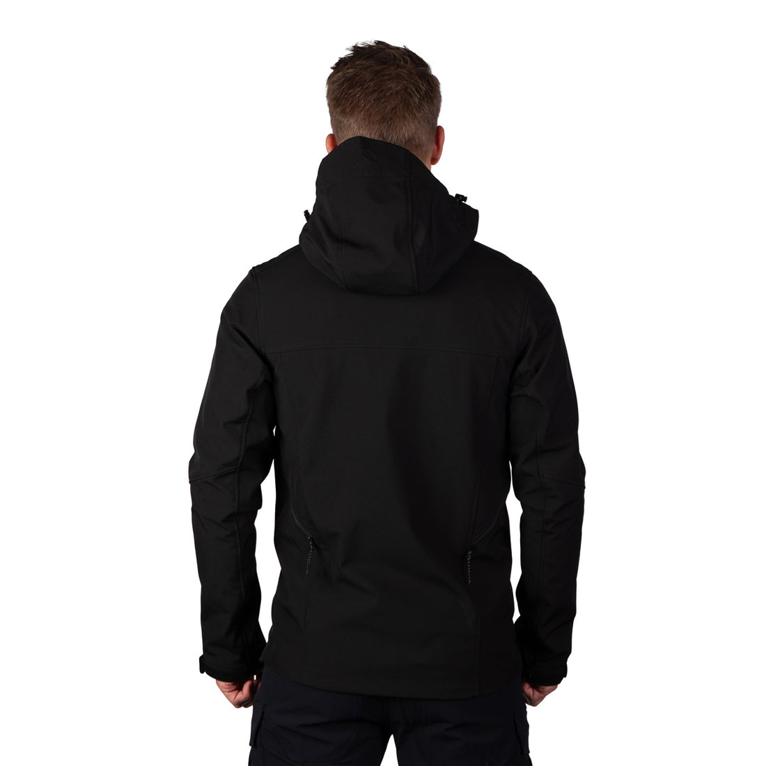 BU-5441OR men's softshell hood off jacket 3L ANASTACC