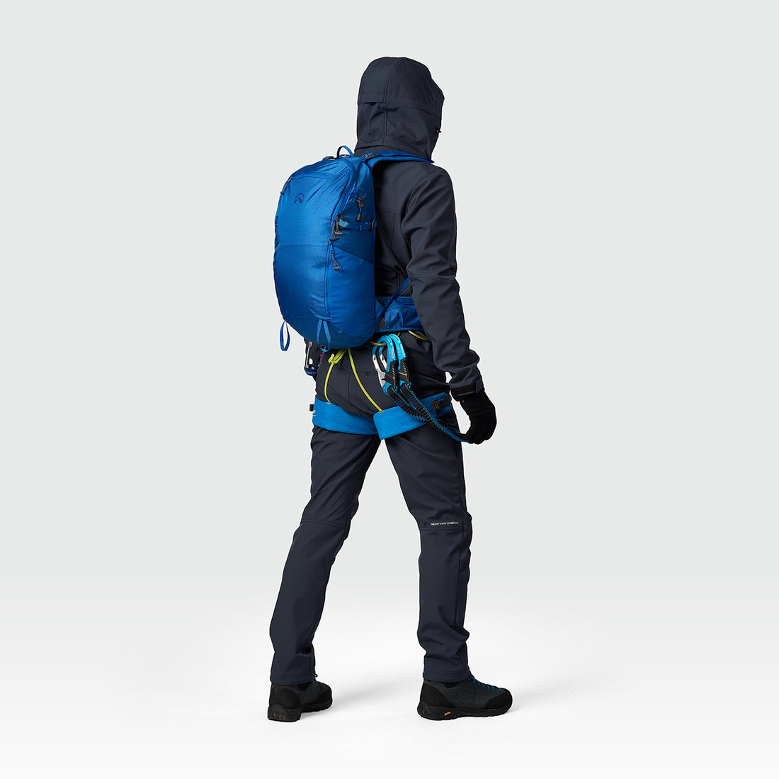 BU-5441OR men's softshell hood off jacket 3L ANASTACC