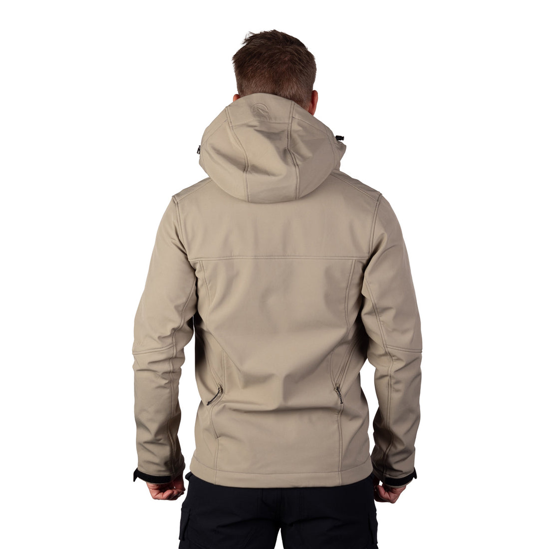 BU-5441OR men's softshell hood off jacket 3L ANASTACC