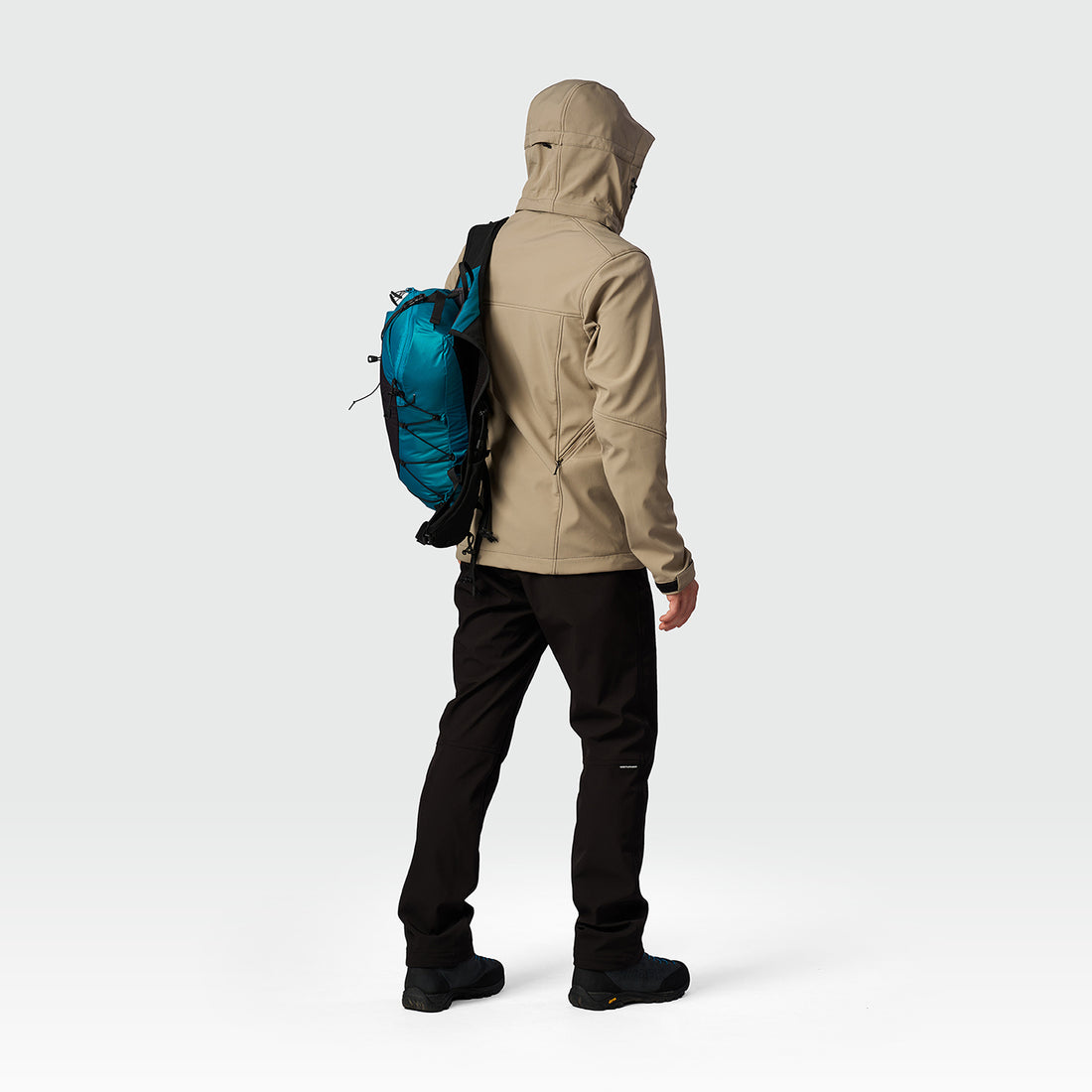 BU-5441OR men's softshell hood off jacket 3L ANASTACC