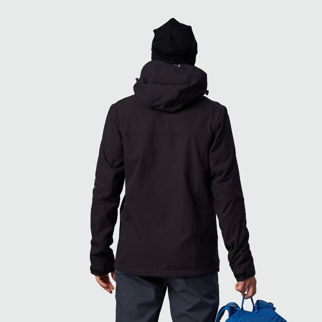 BU-5442OR men's trekking softshell jacket BARTOLOME