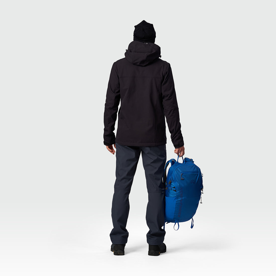 BU-5442OR men's trekking softshell jacket BARTOLOME
