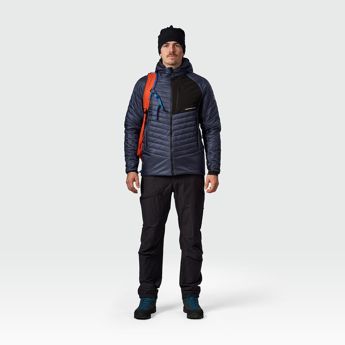 BU-5443OR men's outdoor light insulated jacket CHACIN
