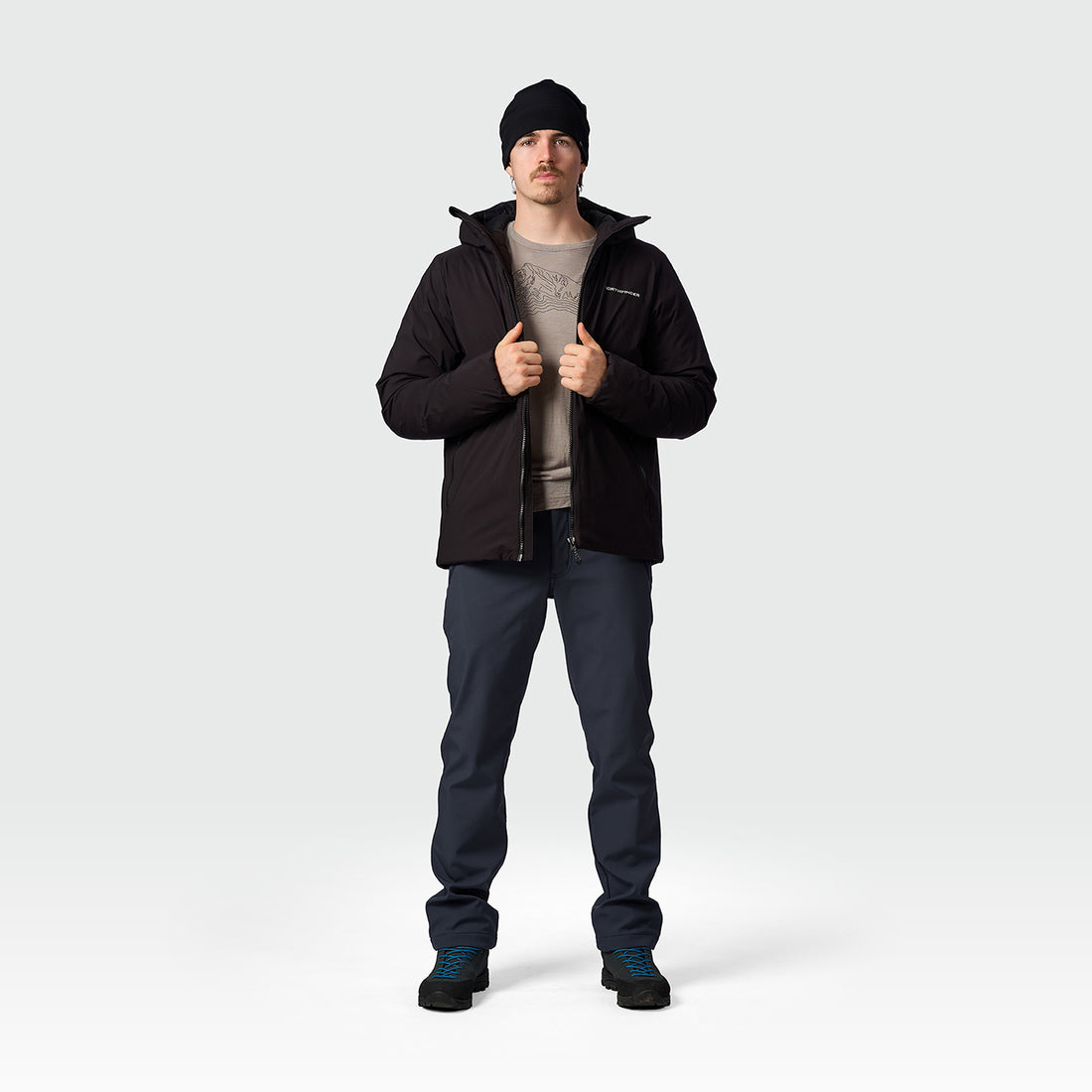 BU-5446OR men's outdoor insulated 2L jacket COREY 