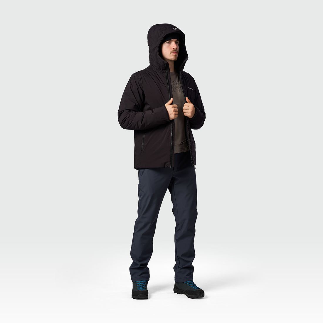 BU-5446OR men's outdoor insulated 2L jacket COREY 