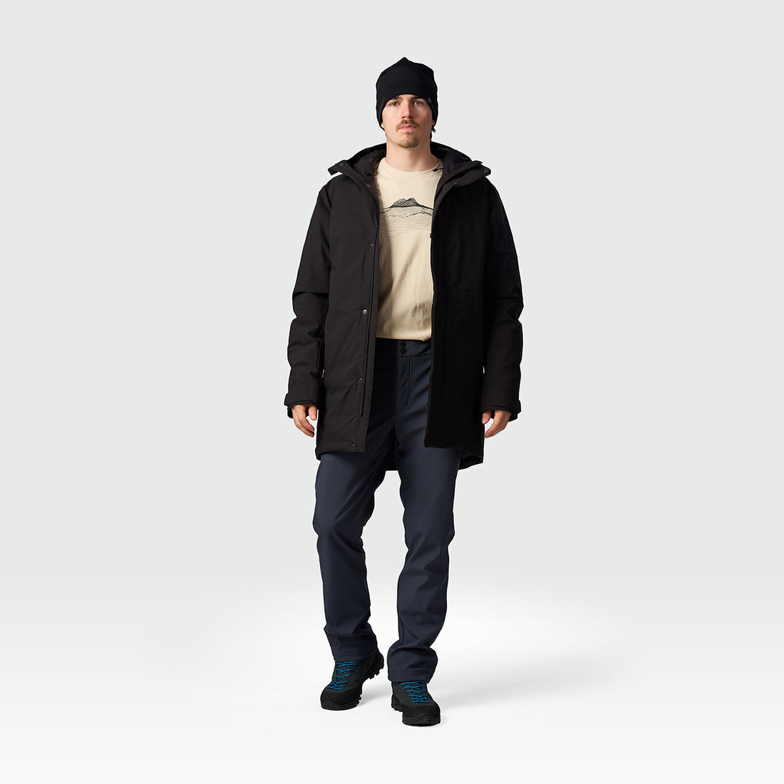 BU-5447OR men's urban comfort outershell 2L coat MOIS