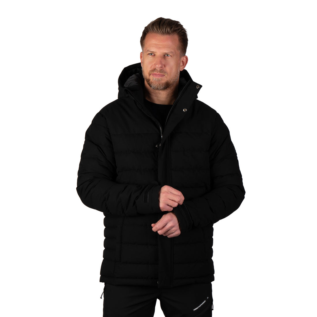 BU-5453SP men's insulated quilted winter jacket RIGOBE