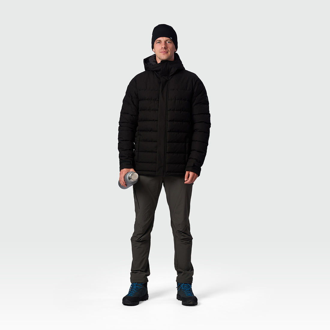 BU-5453SP men's insulated quilted winter jacket RIGOBE