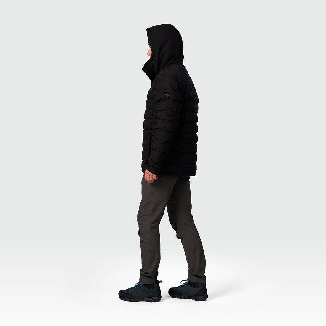 BU-5453SP men's insulated quilted winter jacket RIGOBE